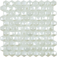 Hex diamond 350 D white